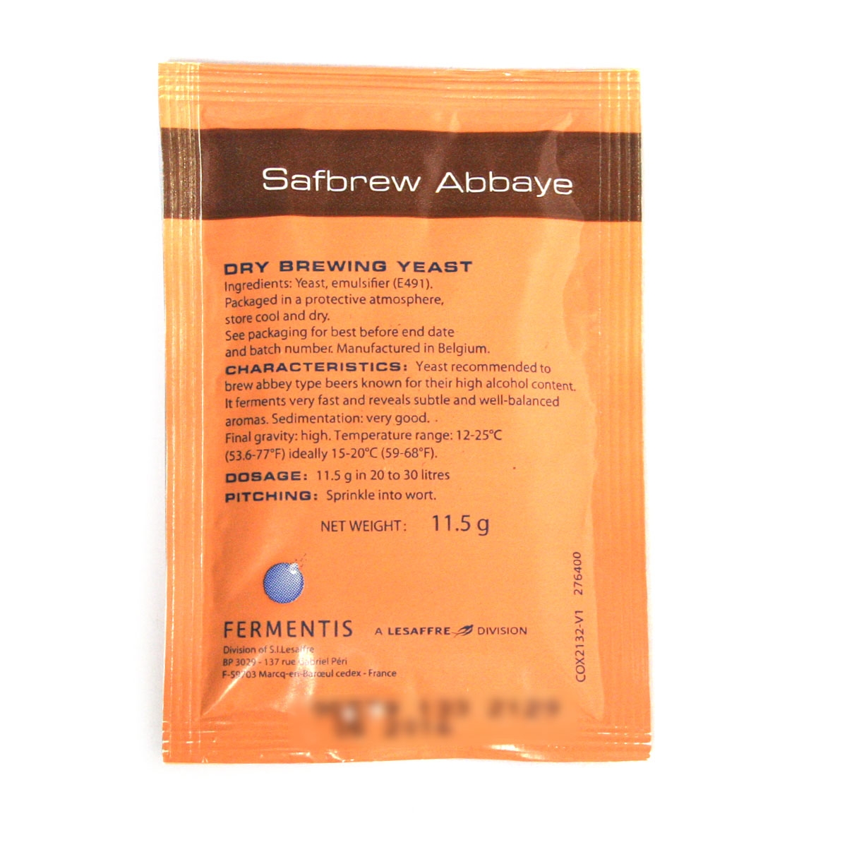 Дрожди за абатска бира Safbrew Abbaye (BE-256) Дрожди за абатска бира Safbrew Abbaye (BE-256)