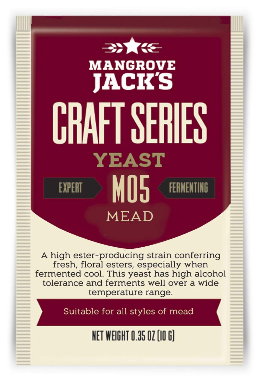Mead - Mangrove Jack's Craft Series - 10 g Mead - Mangrove Jack's Craft Series - 10 g